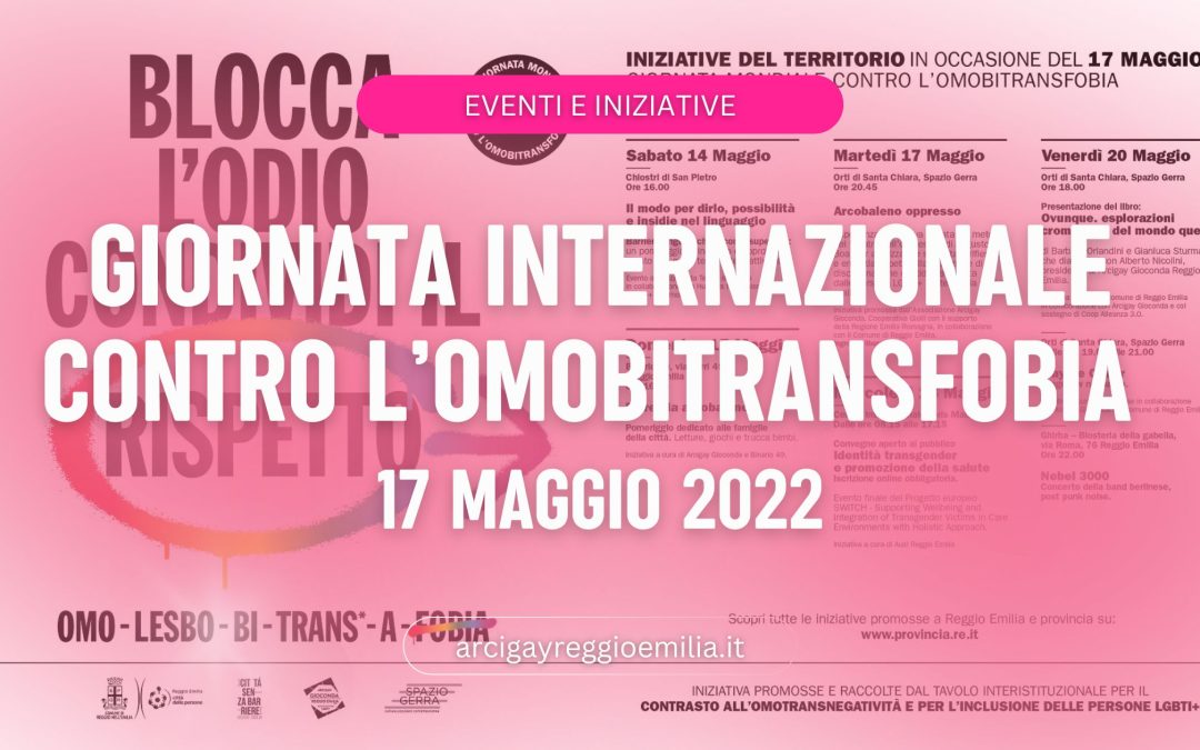 Giornata internazionale contro l’omobitransfobia 2022