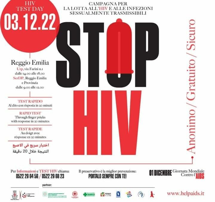 HIV Test Day e Giornata Mondiale contro l’AIDS