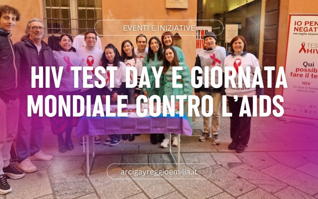 HIV Test Day e Giornata Mondiale contro l’AIDS