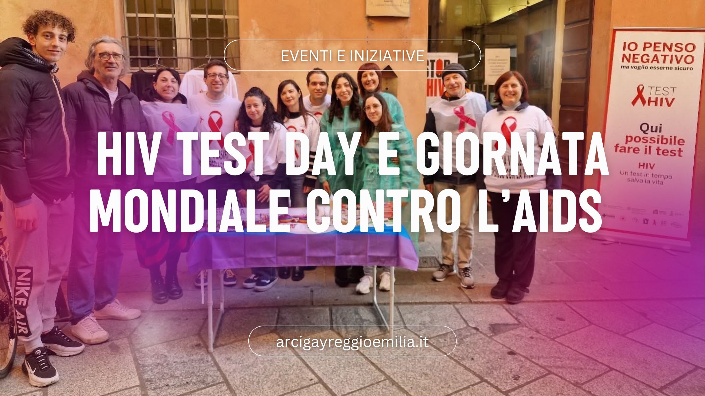 HIV Test Day e Giornata Mondiale contro l’AIDS